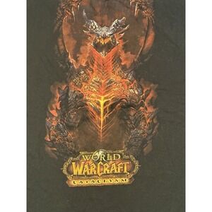 Vintage Jinx Blizzard Entertainment World Of Warcraft Cataclysm Deathwing 3XL
